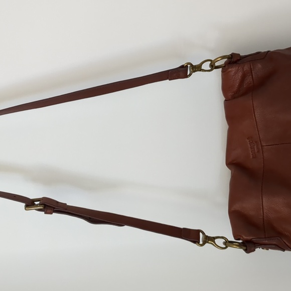 Margot Rust Leather Crossbody Bag - Picture 3 of 6